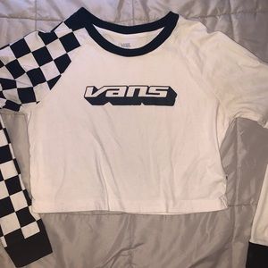 Vans cropped long sleeve